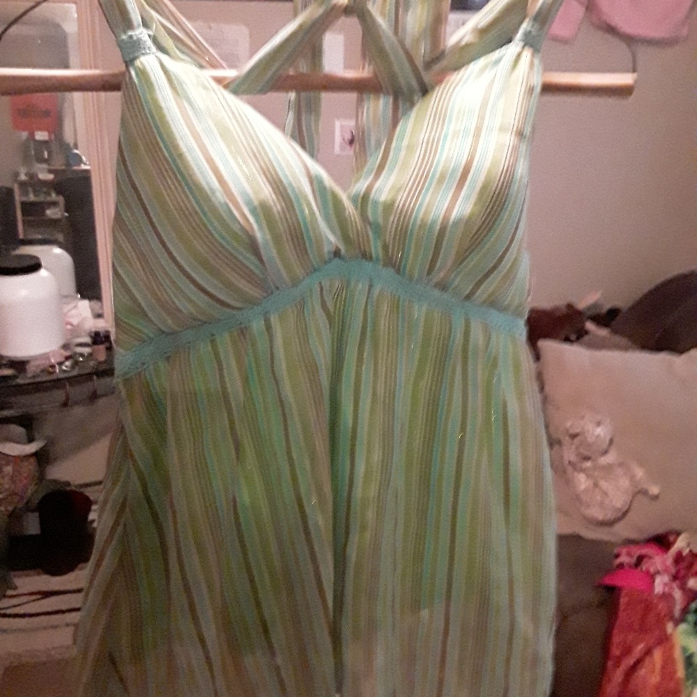 Green halter